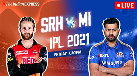 ipl 2021 mi vs srh